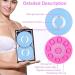 Enlargement Pump Wireless Massager  USB Electric Vibration Bust Lift Enhancer Machine with Hot Compress Function and Remote Control for Chest Enlargement Anti Sagging(Blue) - Buy Online on SooperMarket.com