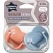 Tommee Tippee Cherry Latex Soother 6-18 months pack of 2 soothers with 100% natural latex baglet - Buy Online on SooperMarket.com