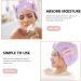 MAGICLULU Hair Protection 4pcs Bunny Ears Dry Hair Hat Hair Ring Quick Dry Coral Fleece Hair Health Violet - Buy Online on SooperMarket.com