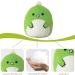 Dinosaur Stuffed Animal Plush Pillow - Cute Hugging Toy for Kids | Perfect Birthday or Valentine's Day Gift - Buy Online on SooperMarket.com