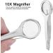July Gift Magnifying Glass Tweezer Multi-Functional Tweezer with Magnifier 10X Magnifier Professional Tools Portable for Home Use Watchmakers Busniess Use Wacth Repair - Buy Online on SooperMarket.com