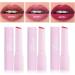 3 Pcs/Set Plumping Lip Gloss Stick Glass Shine Lipstick Super Moisturizing Lip Color Hydrating Glossy Tinted Balm Plumps/ Nourishes Lips Non-Sticky High Shine Smooth Lip Color Balm (Color 04 05 08)