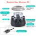 Waxkiss Digital Wax Warmer for Professional Hair Removal - 14oz Pot, See-Through Lid, Black - Buy Online on SooperMarket.com