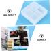 Operitacx 3pcs Box Pot Mold Silicone Molds Gypsum Resin Pot Pot Making Mold Epoxy Resin Crystal Whitex3pcs 10.6X10.6X3.3CMx3pcs - Buy Online on SooperMarket.com
