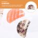 Acetate Hair Jaw Clips - White Purple Tortoise Shell French Hair Clamps for Women and Girls - Korean Style Hair Accessories - Set of 6 - Buy Online on SooperMarket.com
