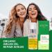 100% Organic Argan Oil Hair Serum | Anti-Frizz Hydrating & Strengthening | Heat Protection & Shine for Dry Damaged Hair - Buy Online on SooperMarket.com