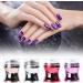 nail jelly stamper Nail Art Stamper Nail Stamping Templates with Silicone Heads DIY Manicure Print Tool Purple - Buy Online on SooperMarket.com