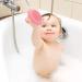 Healvian Silicone Baby Bath Brush Set - Gentle Skin Care and Massage for Newborns - 2 Pack 10x10x5cm - Buy Online on SooperMarket.com