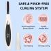TBeautfave Heated Eyelash Curler Electric Eyelash Curler 10s Quick Heat Eyelash Curlers Double Heating Wires Wand-Shaped Tip 3 Temperature Settings Curled Lasting for Eye Beauty Makeup - Buy Online on SooperMarket.com