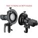 Godox S2 Speedlite S-Type Bracket - Bowens Mount Flash Holder for V1, AD200Pro, AD400Pro & More - Tiltable Design with Umbrella Mount - Buy Online on SooperMarket.com