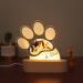 Personalized Photo LED Night Light Pet Dog Cat Paw Customized Pictures USB Tablet Lamp for Anniversary Christmas Lover Gifts (1 Color 1) 1 Color 1 - Buy Online on SooperMarket.com