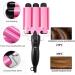 MODVICA 3 Jumbo Barrel Curling Iron Wand 32mm - Ceramic Hair Waver for Big Waves - Temperature Adjustable Hair Crimper (1.25'') - Buy Online on SooperMarket.com