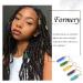 Crystal Hair Jewels for Braids: Gold Natural Stone Loc Jewelry for Black Women (Pack of 5) - Buy Online on SooperMarket.com