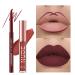 PETANSY Matte Lipstick Set - 6 Nude Liquid Lipsticks with Matching Lip Liners | Waterproof Long Lasting Lip Gloss Gift Set for Women - Buy Online on SooperMarket.com