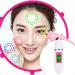 Dajidafu LCD Digital Skin Oil Moisture Tester Battery Operated Facial Care Detector Portable Home Beauty Device for Women White - Buy Online on SooperMarket.com