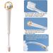 Toddler Toothbrush Toothbrush with Soft Brush Head - Travel Toothbrush with Round Anti-Slip Handle for Kids 3-12 Years Old Shakven - Buy Online on SooperMarket.com