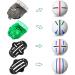 8 Pack Golf Ball Marker Set - Liner, Drawing Marker, Stencil, and Color Markers for Alignment and Marking Tool in Golf - Buy Online on SooperMarket.com