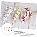 ABOOFAN 4pcs Christmas Candy Cane Ornament Candy Canes Toy Candy Walking Sticks Crutches Christmas Tree Colorful 7x2.5cm - Buy Online on SooperMarket.com