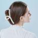 3 Pack Nonslip Matte Clear Hair Claw Clips for Thick Hair - Strong Hold Jaw Hair Clamps for Women - Buy Online on SooperMarket.com