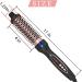 Upgrade 1.25-Inch Thermal Brush for Loose Curls | 9 Heat Settings | Tourmaline Ionic Curling Iron | Dual Voltage for Travel - Buy Online on SooperMarket.com