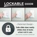 Child Resistant Outlet Cover (2-Pack) | Decora GFCI Wall Plate | Sliding Door with Lock | Safe & Stylish | Made in USA - Buy Online on SooperMarket.com