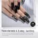 Buy Aokitec 60ml Nail Extension Gel - UV & Acrylic Nail Design Gel for Salon & DIY - Diamond Black - Buy Online on SooperMarket.com