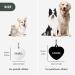 ID Tags for Dogs Cats - YEHANTI Personalised Dog Tag Engraved Stainless Steel Dog Tags Cat Tags for Pets with Various Cute and Beautiful Icons ID Name Tags for Dog Doggy Cat Kitten Heart - Buy Online on SooperMarket.com