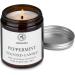 Peppermint Fragrance Candle 150g | 100% Essential Oil | Soy Wax Aromatherapy | Perfect Gift for Mother's Day & Birthdays - Buy Online on SooperMarket.com