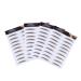 NOLITOY 4pcs Waterproof Eyebrow Women Transfer Like Sticker Men Makeup Water Hair-like Tool Authentic 21x15cm Brown