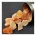Natural Raw Orange Salt Stone Crystal Rough Reiki Gemstone Specimen for Crystal Decorations FZUGEDRLI (Size : 200g)