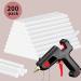 200 Pack Mini Hot Glue Gun Sticks - Multipurpose for Art, Craft, DIY - 0.43x4 Inches Clear - Compatible with Most Glue Guns - Buy Online on SooperMarket.com