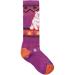 Smartwool Wintersport Full Cushion Polar Bear Pattern OTC Sock - Youth Meadow Mauve Medium