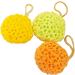 9 Pcs Honeycomb Bath Ball Set - Ultra Soft Shower Sponge for Luxurious Cleansing | International Shipping Available - Buy Online on SooperMarket.com