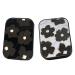 Worparsen Holder Compact -scratch Minimalistic Black Floral Case for Outdoor Multi