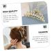 Beavorty 2pcs Golden Metal Hair Clips - Korean Vintage Hair Accessories - Buy Online on SooperMarket.com