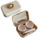 XJKLBYQ Contact lenses 2PCS blossoms of portable contact lens holder with mirror travel offering contact -Clichtive Applicator for daily work or outdoor activities