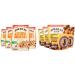 Jordans Natural Muesli | Breakfast Cereal | Vegetarian | High Fibre | 4 PACKS of 1 kg & Granola Raisin and Almond | Breakfast Cereal | High Fibre | 4 PACKS of 750 g Natural Muesli + Granola Raisin and Almond