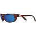 Costa Del Mar Men's Brine Oval Sunglasses Tortoise/Grey Blue Mirrored Polarized-580p 59mm - Buy Online on SooperMarket.com