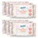 Amazon Brand - Presto! Wet Wipes Gentle Flushable Unscented 240 Count (6 Packs of 40)