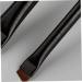 FOYTOKI 3 Sets Eyeliner Brush Makeup Brush Eye Liner Wands Flat Eyebrow Brush Ear Black Wood - Buy Online on SooperMarket.com