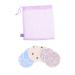 1 Set Nursing Pad Washable Breast Pad Anti Galactorrhea Cushion Reusable Breastfeeding Breast Postpartum Pads Washable Pad Printing Polyester Cotton Printed TPU Coated Cloth Mother