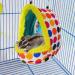 Litewoo Large Parrot Bird Bed Hammock - Winter Warm Plush Nest Toy for Conure, Lovebird, Parakeet, Cockatiel, Chinchilla, Guinea Pig, Squirrel - Cage Accessory - Buy Online on SooperMarket.com