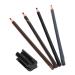 Eybrowpato for eyebrows professional cosmetic set with eyebrow pencils microblading waterproof with 4 eyebrow pencils and eyebrow spaces