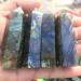 6-7cm Natural Stone Mineral Crystal Home Decoration Witchcraft Worship Meditation ChakraColumn NaturalReiki Decoration Household (Size : 5pcs)