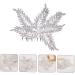 WOFASHPURET Bridal Comb Bride Hair Comb Clip Bride Hairpiece Bridal Headpieces for Wedding Women Hair Accessories Wedding Party Headpiece Floral Decor Combs Temperament Women's Decorate Alloy - Buy Online on SooperMarket.com