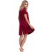 Happy Mama Labor Delivery Hospital Gown Breastfeeding Maternity 434p (Crimson, Size 12-14) - Buy Online on SooperMarket.com