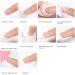 Blue Gray Nail Polish Dip Powder Nail Kit Nude Pink Glitter 6 Colors Acrylic Dipping Powder System Kit For French Nail Manicure Nail Art Set Rhinestone Applicator Tool (A One Size) One Size A - Buy Online on SooperMarket.com