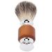 Ankroyu Men's Beard Shaving Brush - Rubber Wood Handle Facial & Foaming Trim Brush for Beard & Hairdressing Salon - Buy Online on SooperMarket.com