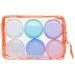 VEAIDE 1 oz Travel Toiletry Containers - Leakproof Compact Plastic Jars for Face, Hand, Body Creams - 6 Pack - Buy Online on SooperMarket.com