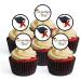 48 Graduation Edible PREMIUM THICKNESS SWEETENED VANILLA Wafer Rice Paper Mini Cupcake Toppers Cake Pops Cookies - Buy Online on SooperMarket.com
